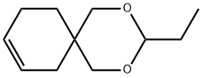 3-ethyl-2,4-dioxaspiro[5.5]undec-8-ene 구조식 이미지