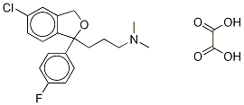 5-Chlorodescyano CitalopraM Oxalate 구조식 이미지