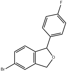 5-БРОМ-1-(4-ФТОРФЕНИЛ)-ФТАЛИД структурированное изображение
