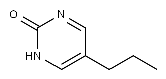 2(1H)-Pyrimidinone, 5-propyl- (9CI) 구조식 이미지