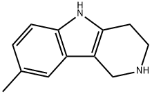 2,3,4,5-TETRAHYDRO-8-METHYL-1H-PYRIDO[4,3-B]INDOLE 구조식 이미지