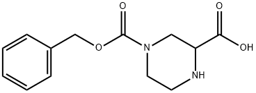 N-4-CBZ-2-PIPERAZINECARBOXYLIC ACID 구조식 이미지