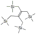 트리메틸-[4-트리메틸실릴-2,3-비스(트리메틸실릴메틸)부트-2-에닐]실란 구조식 이미지