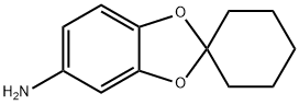 SPIRO[1,3-BENZODIOXOLE-2,1''-CYCLOHEXAN]-5-AMINE 구조식 이미지