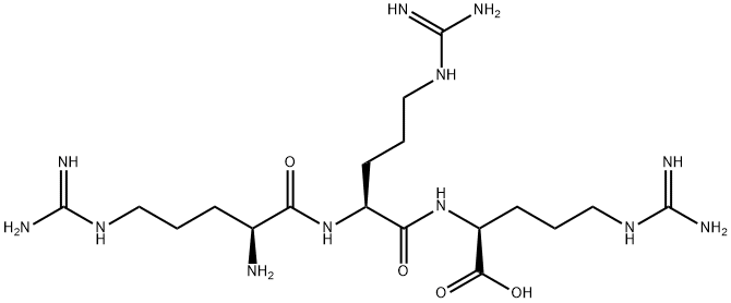 H-ARG-ARG-ARG-OH ACETATE SALT Structure