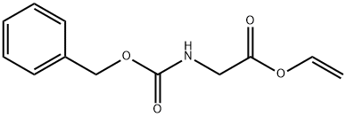 N-[(Benzyloxy)carbonyl]glycine ethenyl ester 구조식 이미지