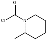 1-Piperidinecarbonyl chloride, 2-methyl- (9CI) 구조식 이미지