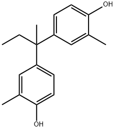 4,4'-(1-메틸프로필리덴)비스[o-크레졸] 구조식 이미지