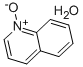 QUINOLINE N-OXIDE HYDRATE 구조식 이미지