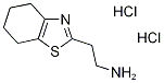 2-(4,5,6,7-tetrahydro-1,3-benzothiazol-2-yl)ethanamine(SALTDATA: 2HCl 0.35H2O 0.12NaBr) 구조식 이미지