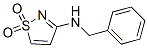 3-Isothiazolamine,N-(phenylmethyl)-,1,1-dioxide(9CI) Structure