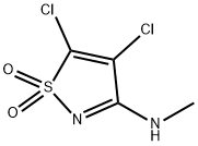 3-이소티아졸라민,4,5-디클로로-N-메틸-,1,1-디옥사이드(9CI) 구조식 이미지