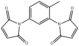 N,N'-(4-METHYL-1,3-PHENYLENE)BISMALEIMIDE 구조식 이미지