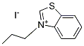 3-propylbenzo[d]thiazol-3-iuM iodide 구조식 이미지