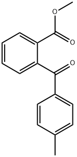 2-(4-Methylbenzoyl)benzoic acid methyl ester 구조식 이미지