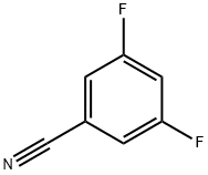 3,5-Difluorobenzonitrile 구조식 이미지
