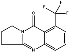 8-(trifluoroMethyl)-2,3-dihydropyrrolo[2,1-b]quinazolin-9(1H)-one Structure