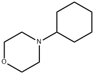 4-cyclohexylmorpholine  Structure