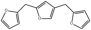 Furan, 2,4-bis(2-furanylmethyl)- Structure