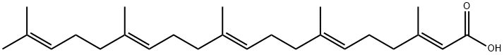 (2E,6E,10E,14E)-3,7,11,15,19-Pentamethyl-2,6,10,14,18-icosapentaenoic acid Structure