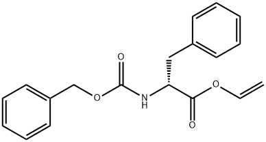 N-(Benzyloxycarbonyl)-D-phenylalanine vinyl ester 구조식 이미지