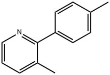 3-메틸-2-(p-톨릴)피리딘 구조식 이미지