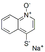 4-Quinolinethiol, 1-oxide, sodium salt 구조식 이미지
