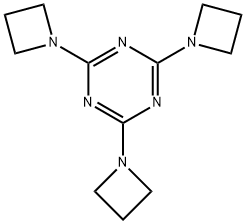 1,3,5-Triazine, 2,4,6-tris(1-azetidinyl)- 구조식 이미지