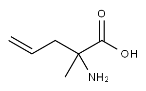 2-AMINO-2-METHYL-4-PENTENOIC ACID Structure