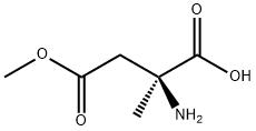 Asparticacid,2-methyl-,4-methylester(9CI) 구조식 이미지
