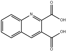 2,3-Quinoline dicarboxylic acid  Structure