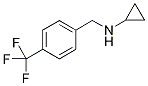 N-사이클로프로필-4-(트리플루오로메틸)-벤질라민 구조식 이미지