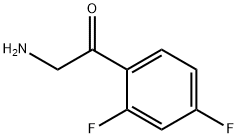 2-Amino-2',4'-difluoroacetophenone 구조식 이미지