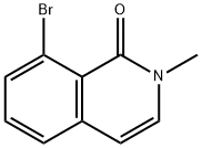 8-broMo-2-Methylisoquinolin-1(2H)-one Structure