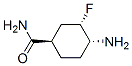 Cyclohexanecarboxamide, 4-amino-3-fluoro-, (1R,3S,4R)- (9CI) 구조식 이미지