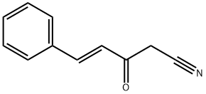 4-Pentenenitrile, 3-oxo-5-phenyl-, (E)- 구조식 이미지