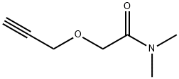 Acetamide, N,N-dimethyl-2-(2-propynyloxy)- (9CI) 구조식 이미지