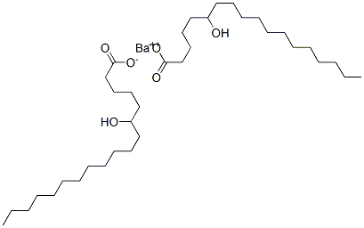 비스(6-히드록시옥타데칸산)바륨염 구조식 이미지