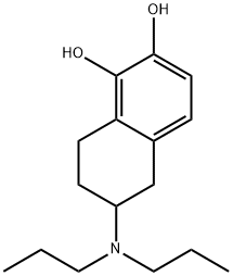 2-(N,N-dipropyl)amino-5,6-dihydroxytetralin 구조식 이미지