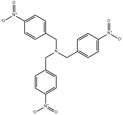 BENZENEMETHANAMINE, 4-NITRO-N,N-BIS[(4-NITROPHENYL)METHYL]- 구조식 이미지