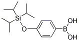 4-(Triisopropylsilyloxy)phenyl Boronic Acid 구조식 이미지