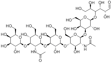 PARA-LACTO-N-HEXAOSE FROM HUMAN MILK 구조식 이미지