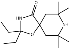 2,2-diethyl-7,7,9,9-tetramethyl-1-oxa-3,8-diazaspiro[4.5]decan-4-one 구조식 이미지