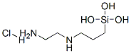 [3-[(2-아미노에틸)아미노]프로필]실란트리올,모노하이드로클로라이드 구조식 이미지