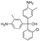 4,4'-디아미노-2”-클로로-3,3'-디메틸트리틸알코올 구조식 이미지