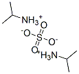 bis(isopropylammonium) sulphate 구조식 이미지