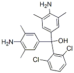 4,4'-diamino-2'',6''-dichloro-3,3',5,5'-tetramethyltrityl alcohol Structure