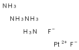 tetraammineplatinum difluoride Structure