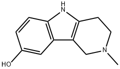 2-methyl-2,3,4,5-tetrahydro-1H-pyrido[4,3-b]indol-8-ol Structure