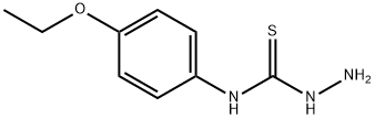 N-(4-ETHOXYPHENYL)HYDRAZINECARBOTHIOAMIDE 구조식 이미지